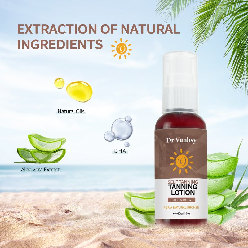 Tanning Mousse Factory - Dark Self Tan Foam Sunless Tanner for All Skin Tones