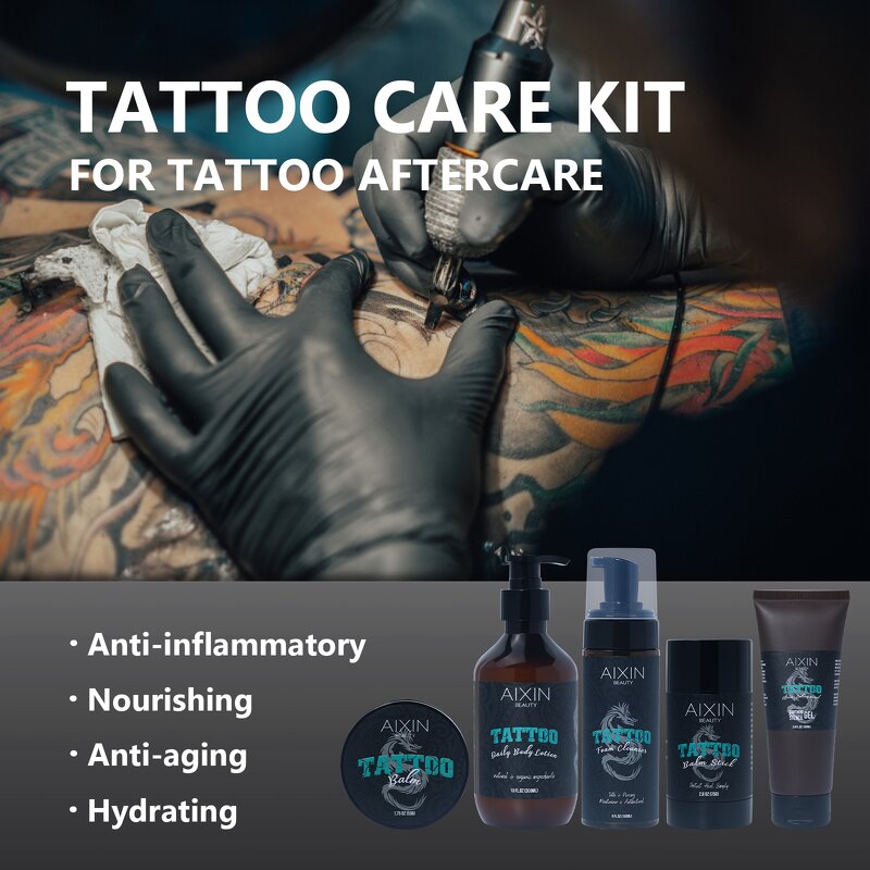 Tattoo Aftercare Set Manufacturer - OEM Custom Quick Healing Color Enhancement