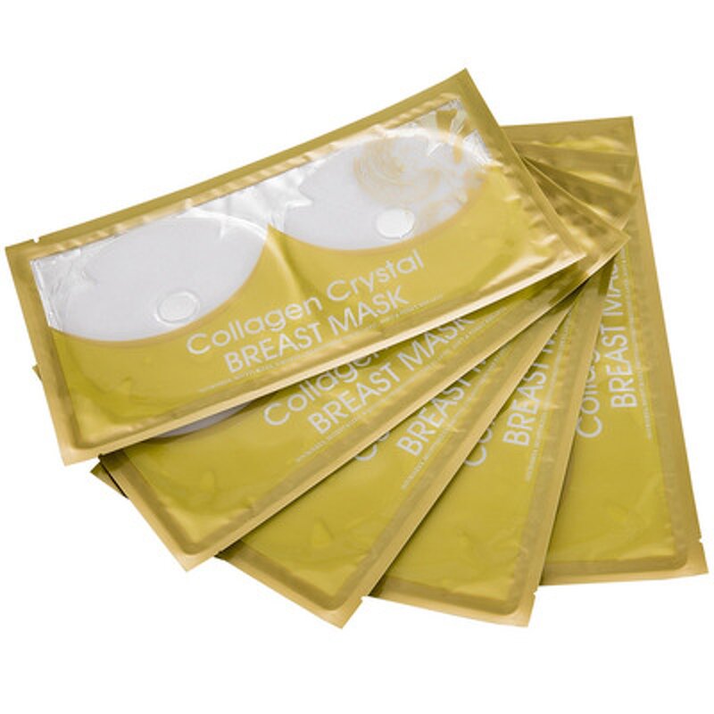 Breast Mask Manufacturer - OEM 24K Gold Collagen Whitening Firming