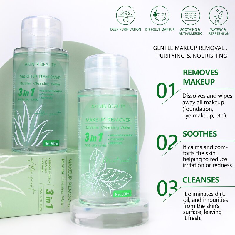 Micellar Water Manufacturer - OEM Aloe Vera Luxe Scents Makeup Remover