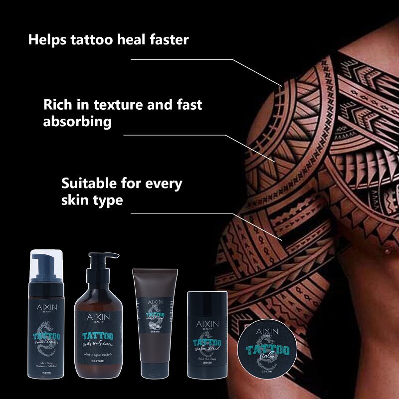 Tattoo Aftercare Set Manufacturer - OEM Custom Reduce Scarring Tissue Damage