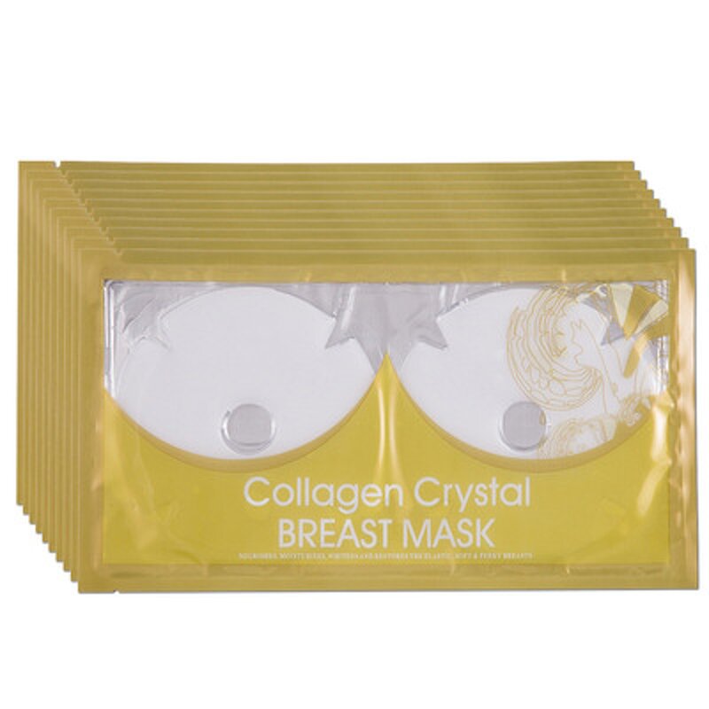 Breast Mask Manufacturer - OEM 24K Gold Collagen Whitening Firming