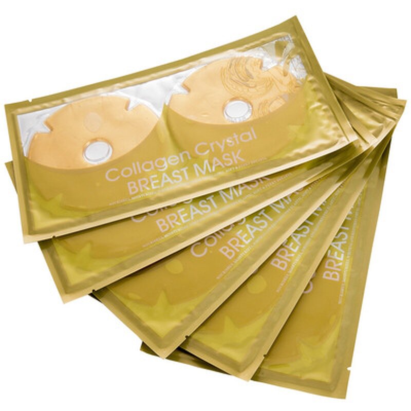 Breast Mask Manufacturer - OEM 24K Gold Collagen Whitening Firming