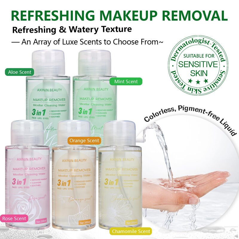 Micellar Water Manufacturer - OEM Aloe Vera Luxe Scents Makeup Remover