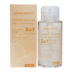 Micellar Water Manufacturer - OEM 3in1 Removes Makeup Cleanses Soothes Orange