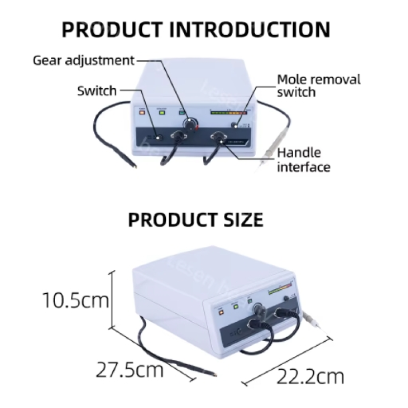 Electrolysis Machine Factory - Two Handles Permanent Hair Removal