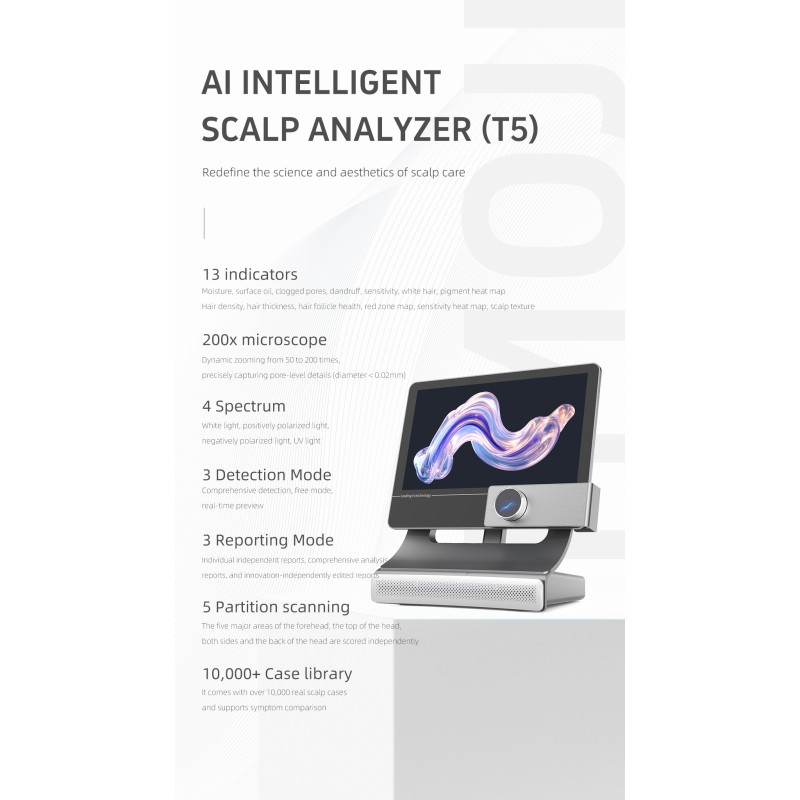 Scalp Analyzer Factory - Portable AI Magic Mirror Hair Growth