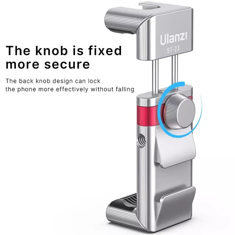 Phone Mount Holder Manufacturer - OEM Foldable Clamp Clip with Cold Shoe