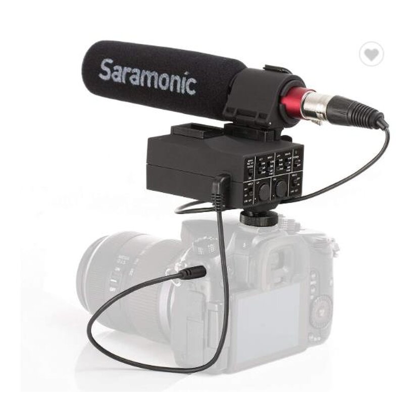 Shotgun Microphone Manufacturer - OEM Integrated 2 Channel XLR Audio Mixer