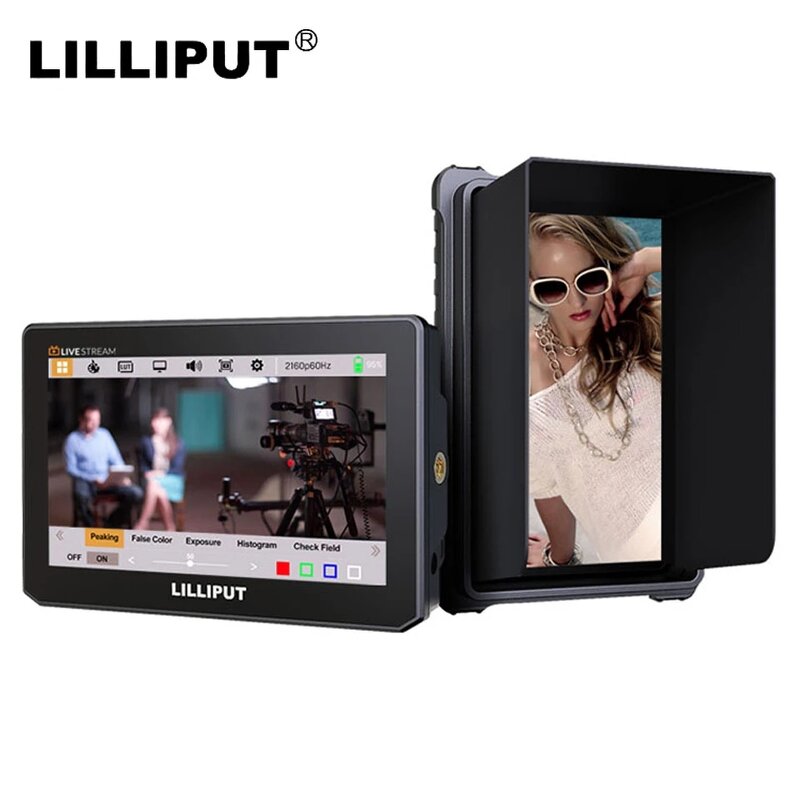 Camera Monitor Manufacturer - OEM 5 Inch Touch Screen Live Streaming Display
