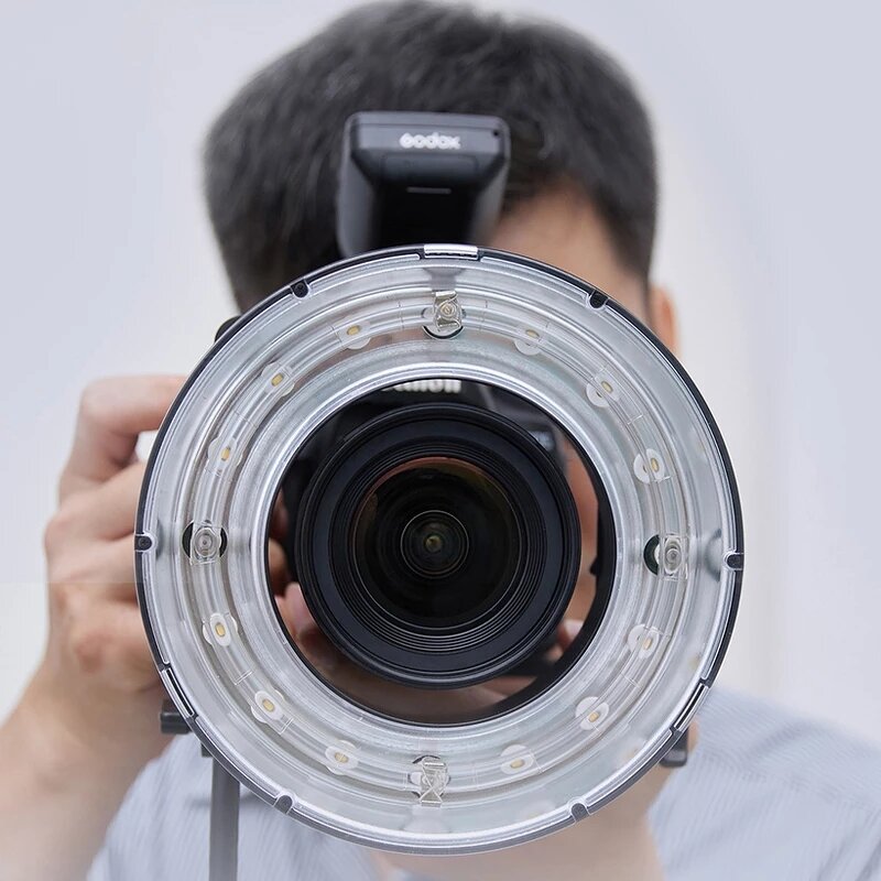 Ring Flash Light Manufacturer - OEM 200W LED for Sony Canon Nikon Fuji