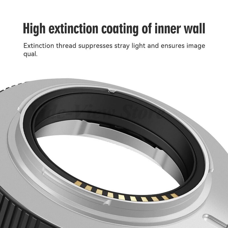 Lens Adapter Ring Manufacturer - OEM 6Bit Leica M to Sony E Exif Stabilization