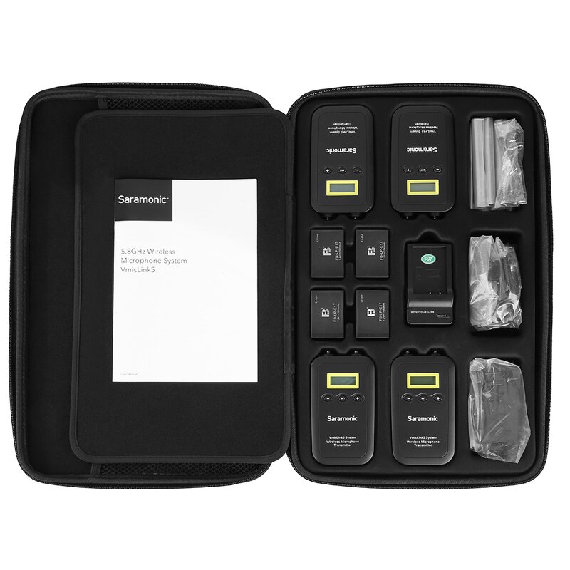 Wireless Microphone System Manufacturer - OEM 5.8GHz 3 Transmitters 1 Receiver