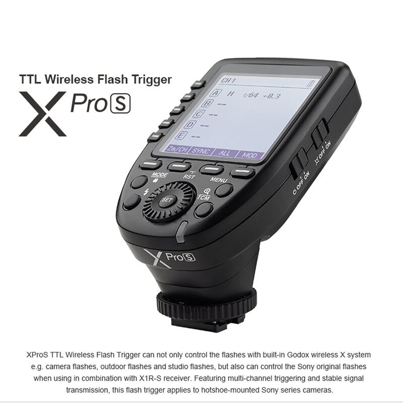 Wireless Flash Trigger Manufacturer - OEM XPRO S TTL 2.4G for Sony DSLR