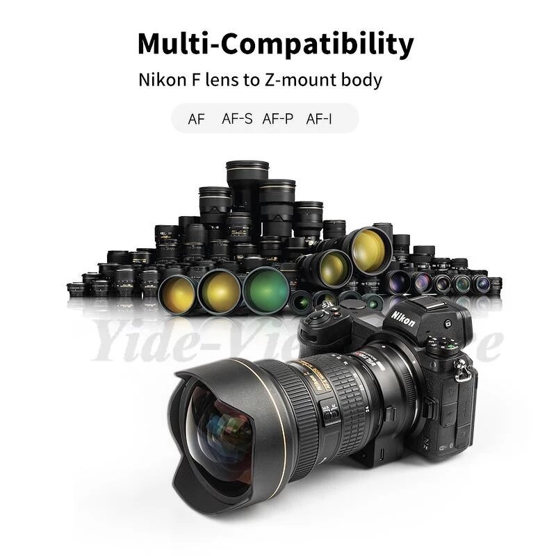 Lens Mount Adapter Manufacturer - OEM Auto Focus Nikon F to Nikon Z