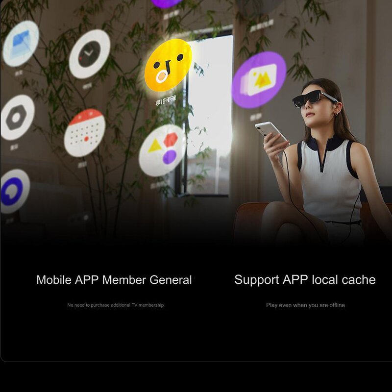 AR Glasses Manufacturer - OEM 6DoF Smart Translation 385 Inch Screen