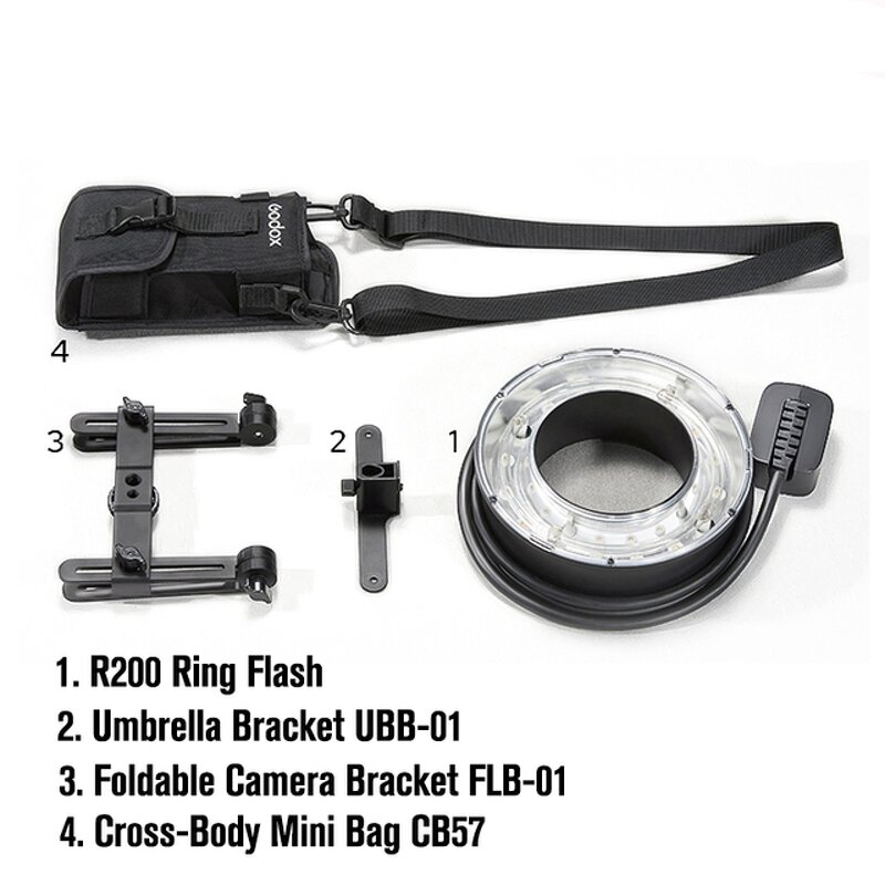 Ring Flash Light Manufacturer - OEM 200W LED for Sony Canon Nikon Fuji