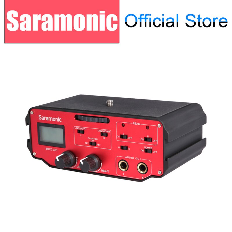 Camera Microphone Adapter Manufacturer - OEM Mixer for Blackmagic Cinema