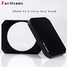 Metal Lens Hood Manufacturer - OEM Rectangular for 28mm F1.4 Leica Lens