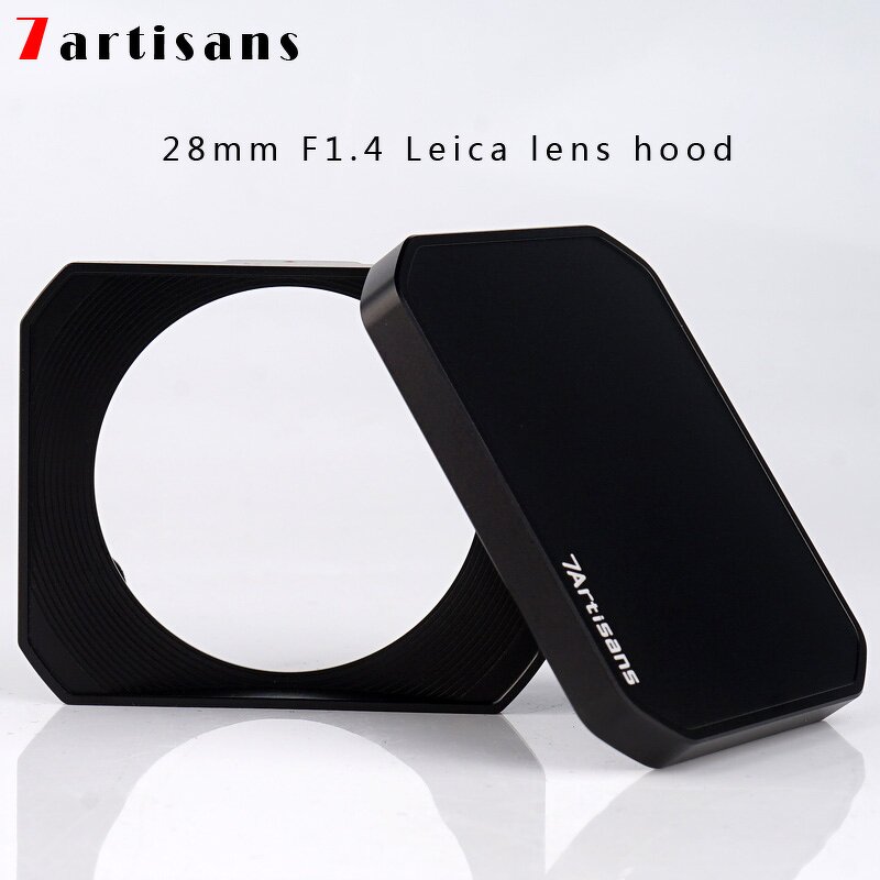 Metal Lens Hood Manufacturer - OEM Rectangular for 28mm F1.4 Leica Lens
