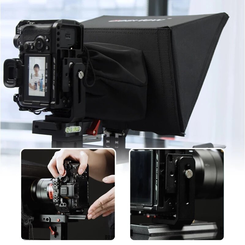 Teleprompter Manufacturer - OEM Foldable Portable for 11 Inch Tablet iPad