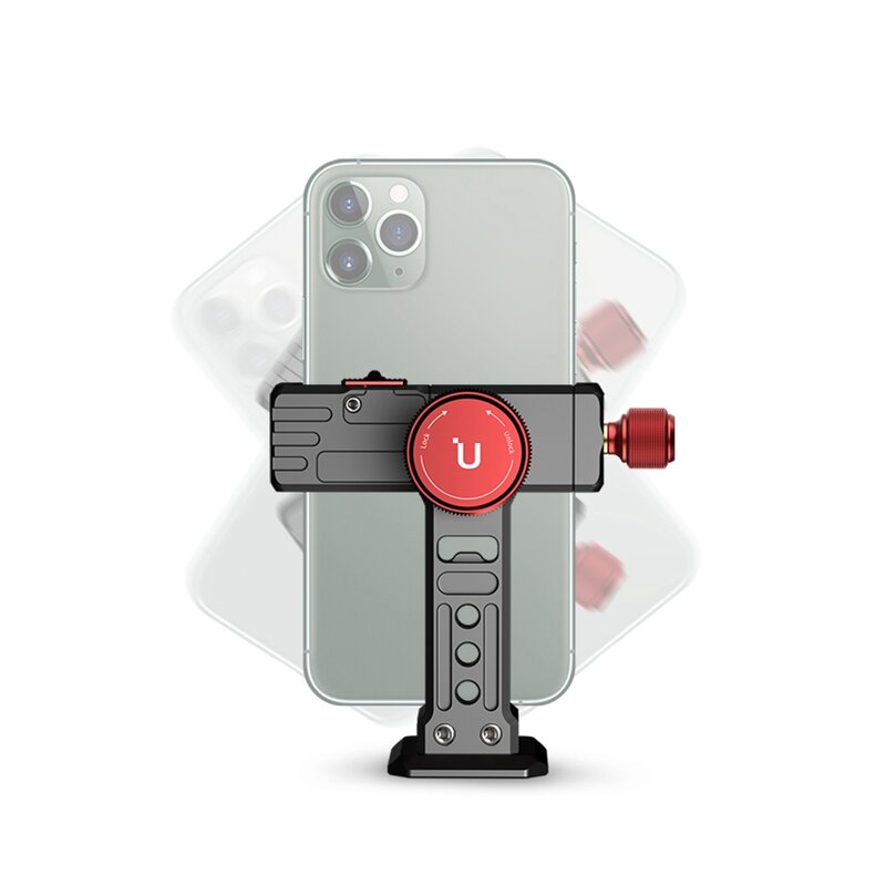 Vertical Shooting Mount Manufacturer - OEM Metal Smartphone Holder Cold Shoe