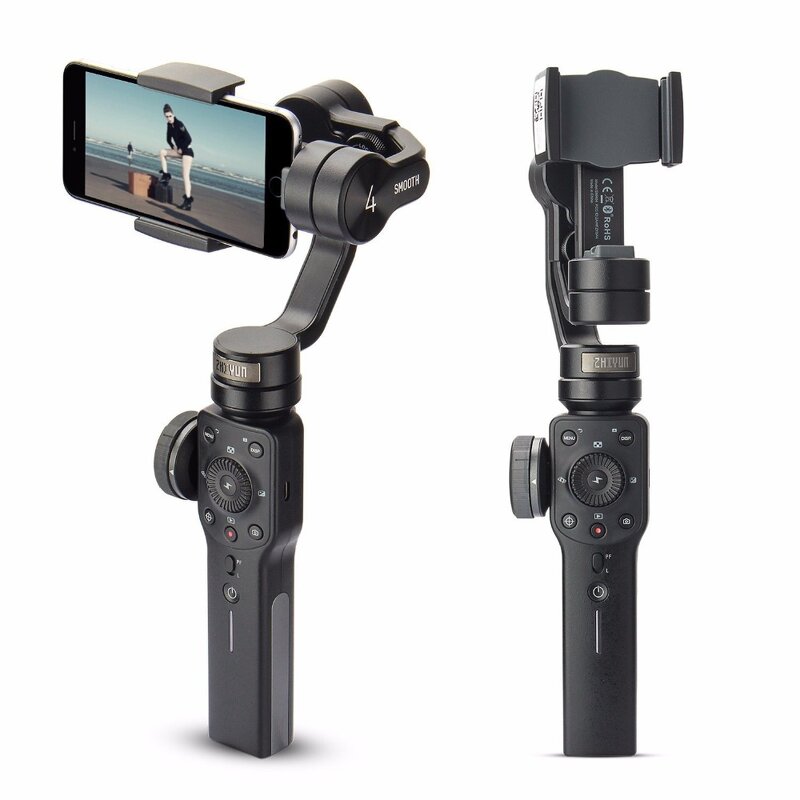 Smartphone Gimbal Manufacturer - OEM 3 Axis Black Handheld Stabilizer