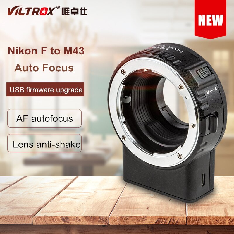 Lens Mount Adapter Manufacturer - OEM Auto Focus Nikon F to M4 3 Camera