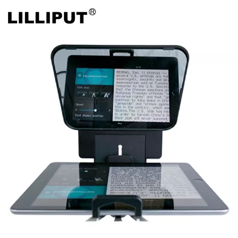 Teleprompter Manufacturer - OEM 11 Inch with APP Remote Control Live Broadcasts