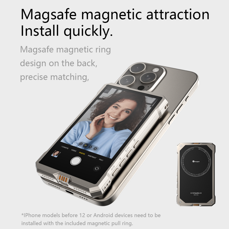 Mobile Selfie Display Manufacturer - OEM Wireless Magnetic Fotorgear MS01