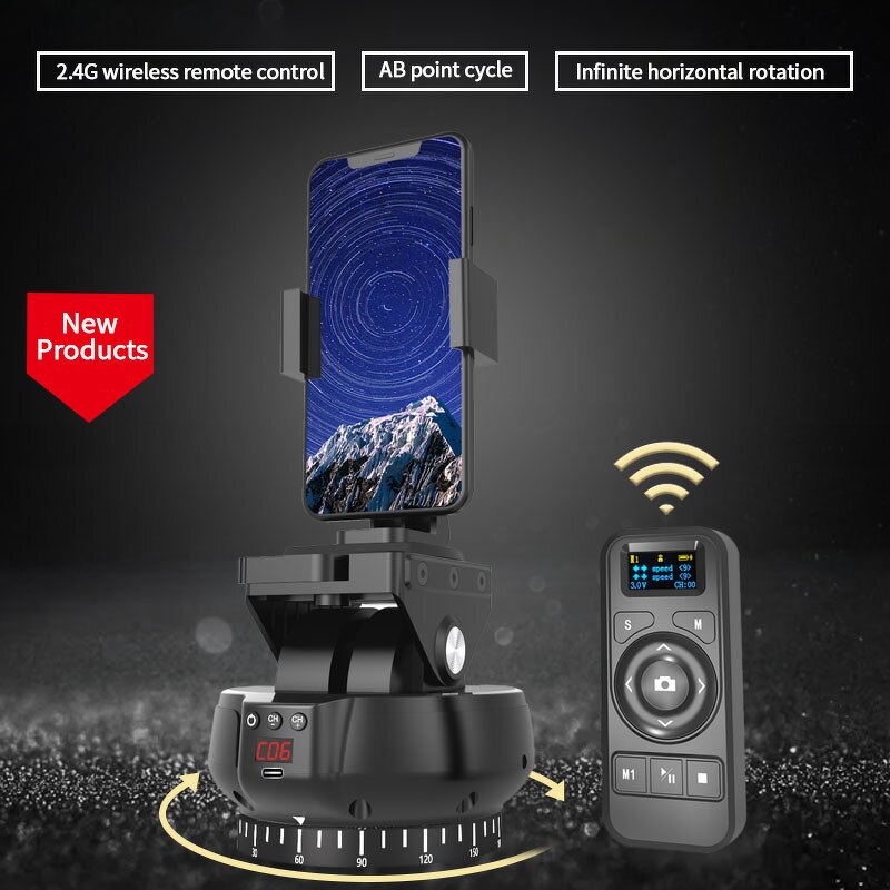 Motorized Panoramic Head Manufacturer - OEM Auto Rotating Pan Tilt Remote