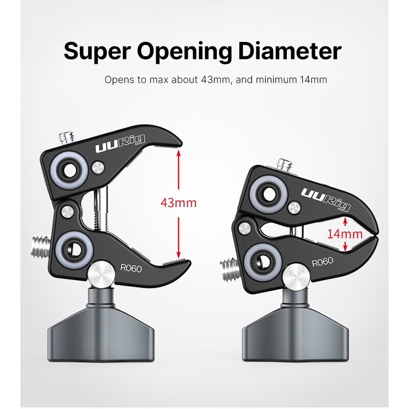 Camera Clamp Manufacturer - OEM Super Clamp Crab Pliers for Gimbal Magic Arm