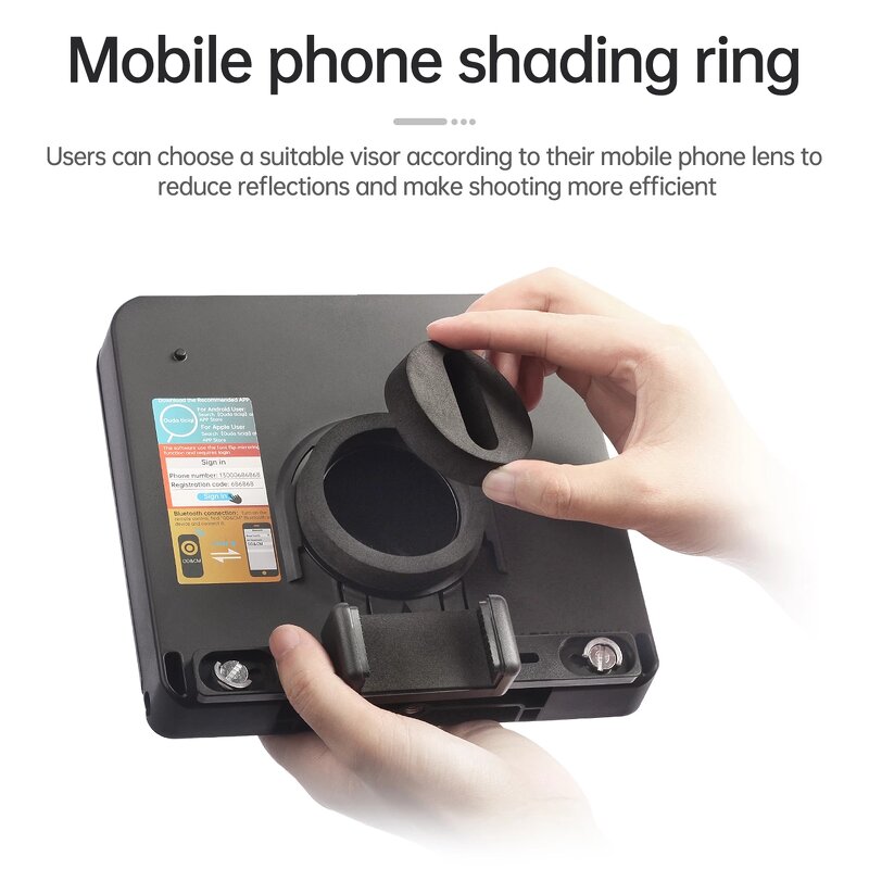 Teleprompter Manufacturer - OEM Foldable Portable for Phone Camera 7.9 Inch