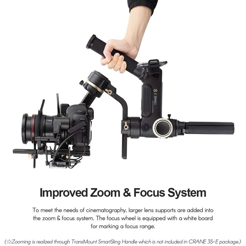 Handheld Gimbal Manufacturer - OEM 3 Axis 6.5kg Payload Extendable Roll Axis