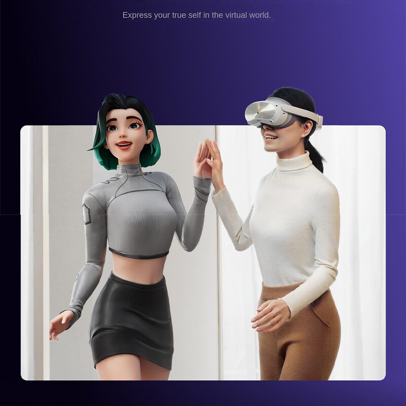 VR Glasses Manufacturer - OEM 4K+ Display 3D Eye Headset All in One