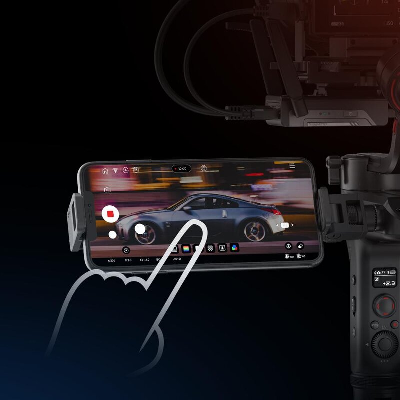 Handheld Gimbal Manufacturer - OEM 3 Axis Image Transmission Stabilizer