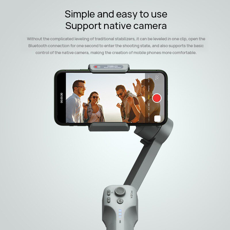 Handheld Gimbal Manufacturer - OEM Foldable 3 Axis Stabilizer for Smartphone