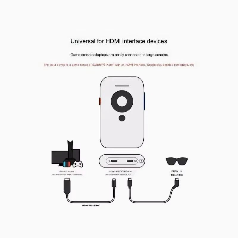 HD-MI to C Cable Manufacturer - OEM 1.2M Video Conversion Large Screen