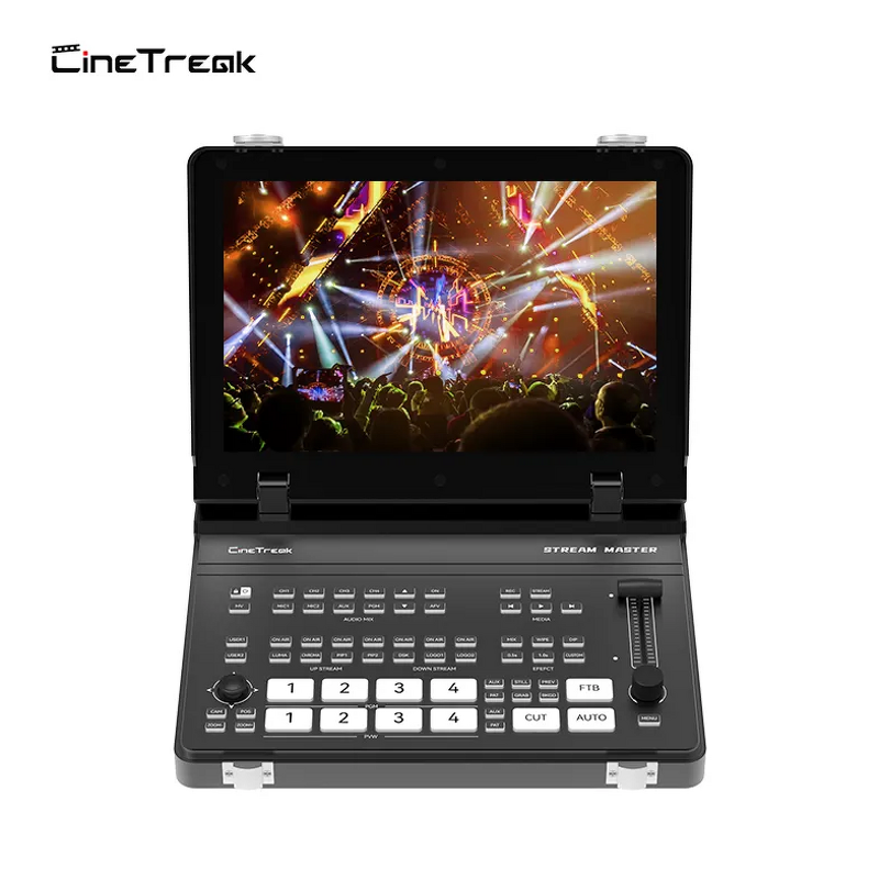 Desktop Switcher Manufacturer - OEM Four Way Live Stream Video Switcher