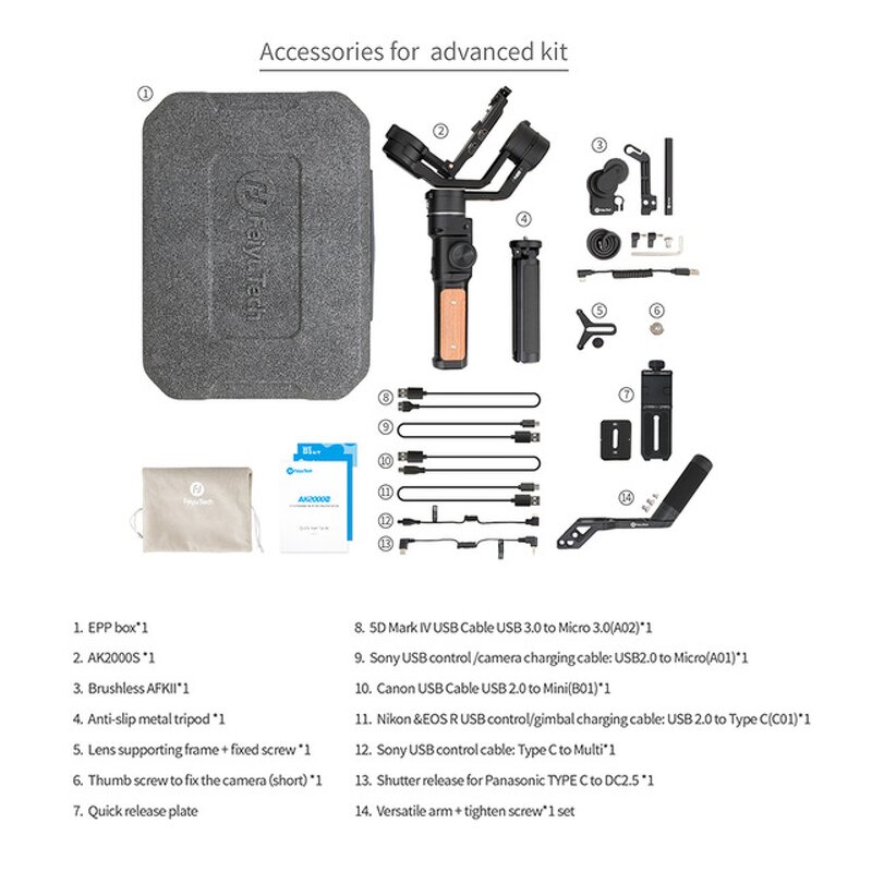 Handheld Gimbal Manufacturer - OEM 3 Axis Stabilizer Professional DSLR