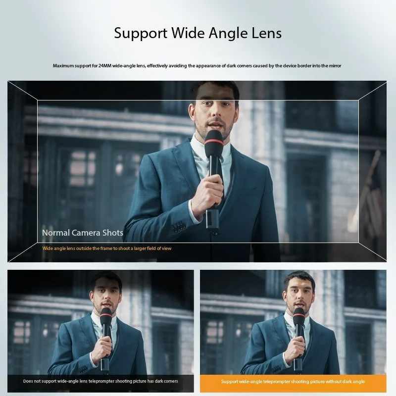 Teleprompter Manufacturer - OEM 12.9 Inch Professional Photography Studio Kit