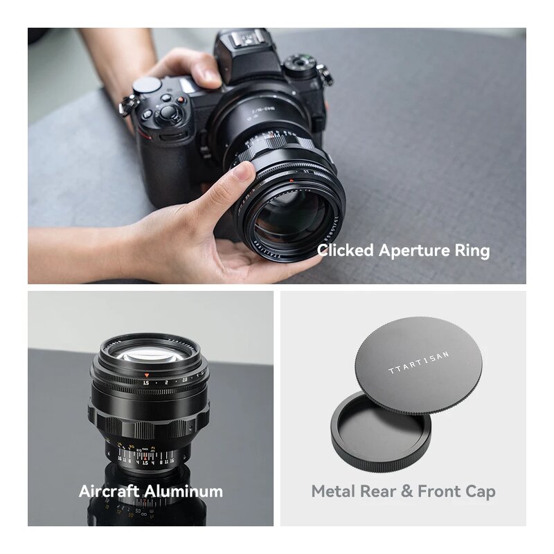 Camera Lens Manufacturer - OEM 75mm F1.5 Full Frame M42 Mount Lens