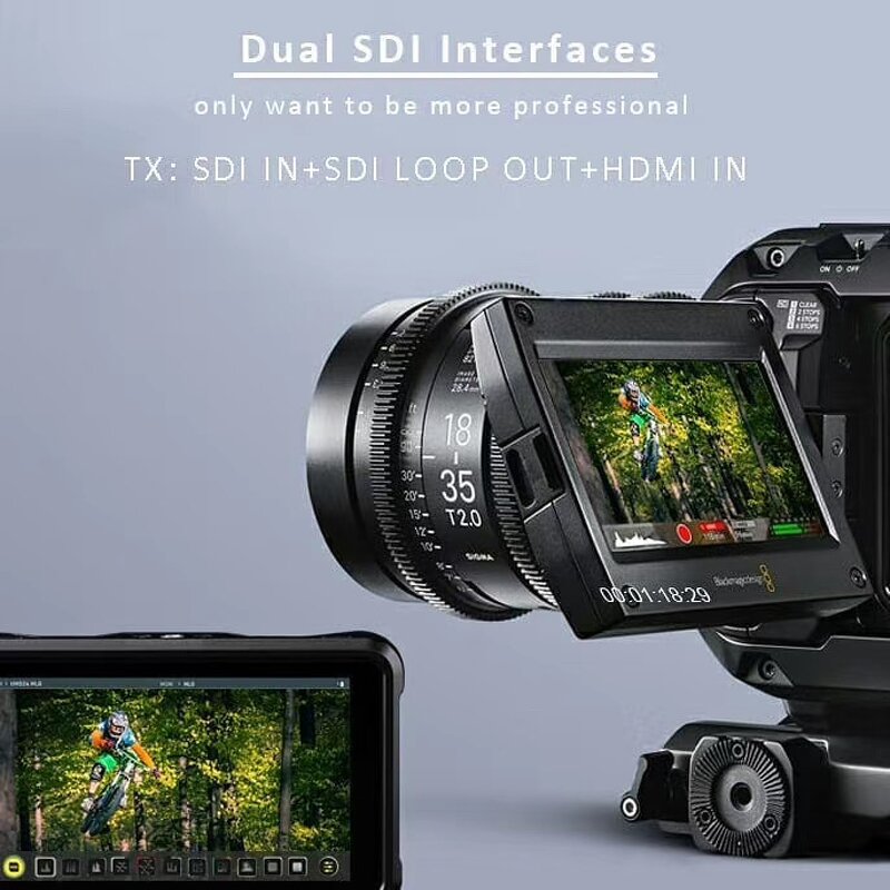 Wireless Transmission System Manufacturer - OEM 2 Channel SDI HD-MI 800ft