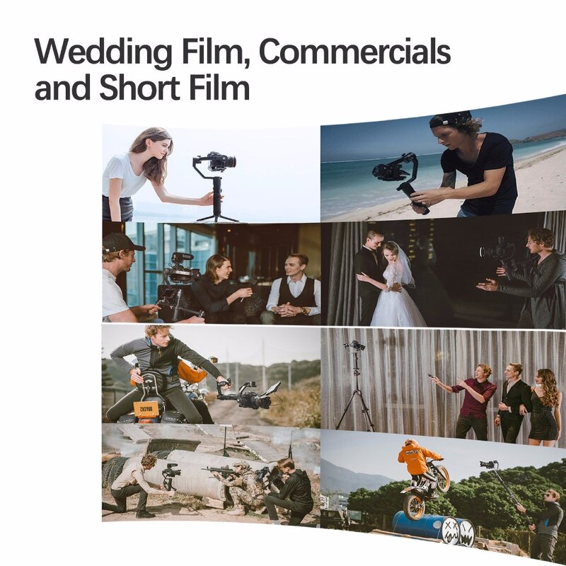 Handheld Gimbal Manufacturer - OEM 3 Axis Stabilizer with Servo Follow Focus