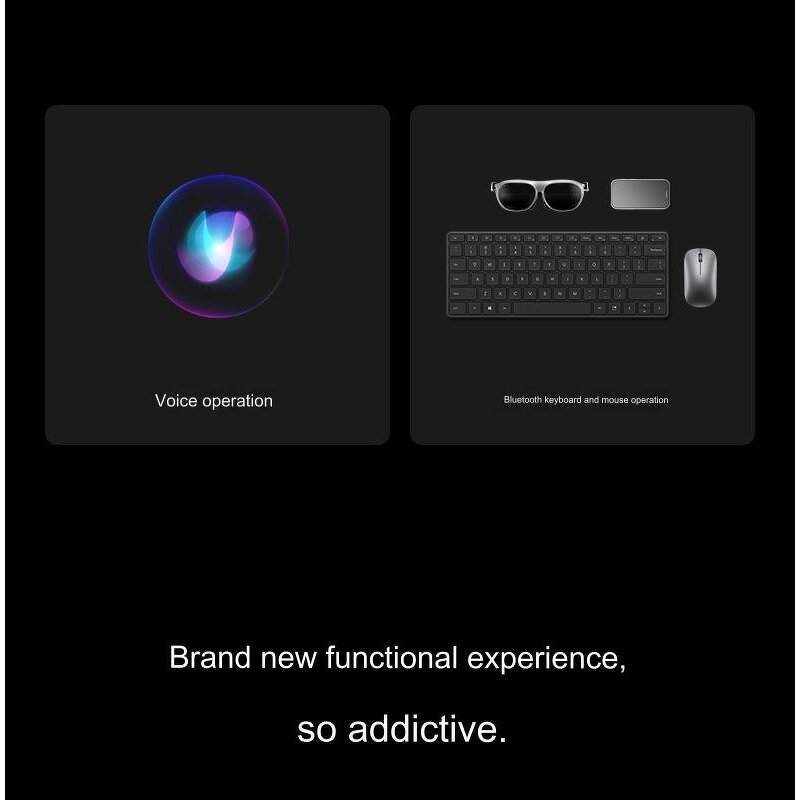 AR Smart Glasses Manufacturer - OEM Non VR HD 3D Giant Screen Portable