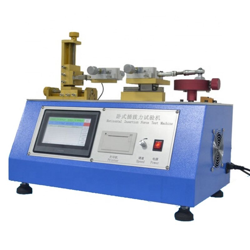 Insertion Force Tester Manufacturer - OEM Horizontal Plug Pull Test Machine