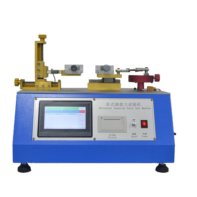 Insertion Force Tester Manufacturer - OEM Horizontal Plug Pull Test Machine