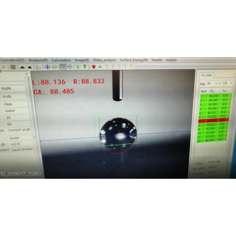 Contact Angle Tester Manufacturer - OEM Optical Measuring Instrument