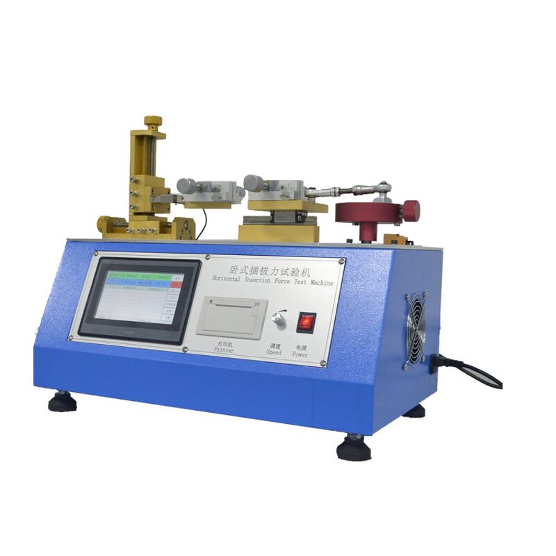 Insertion Force Tester Manufacturer - OEM Horizontal Plug Pull Test Machine