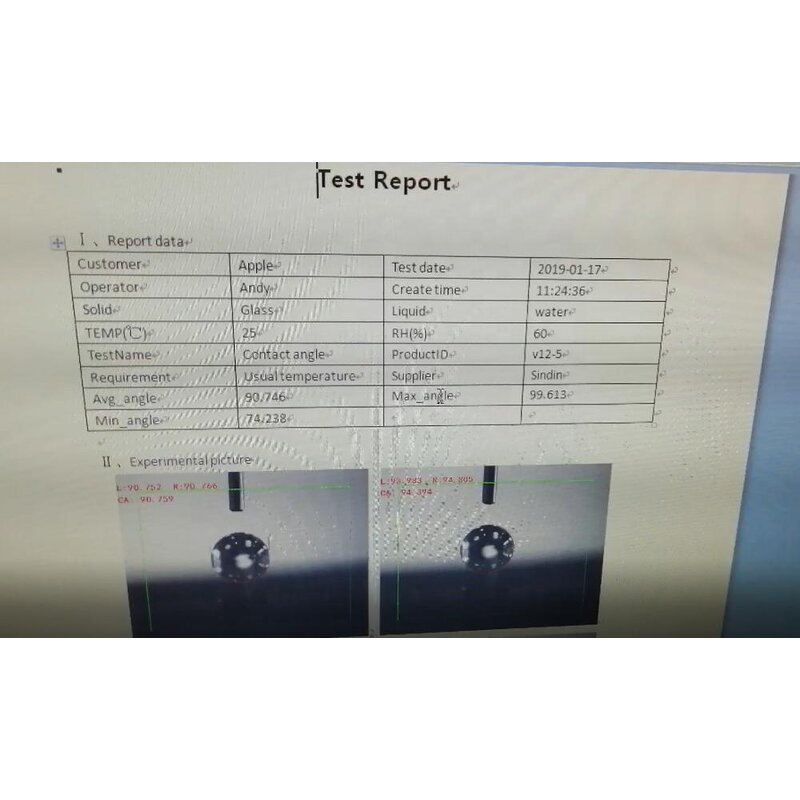 Contact Angle Meter Manufacturer - OEM SDC-100 Contact Angle Testing